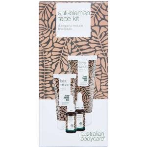 Australian 4-pak til ansigt - uren hud, 100 ml + 30 ml + 30 ml + 50 ml (Restlager)